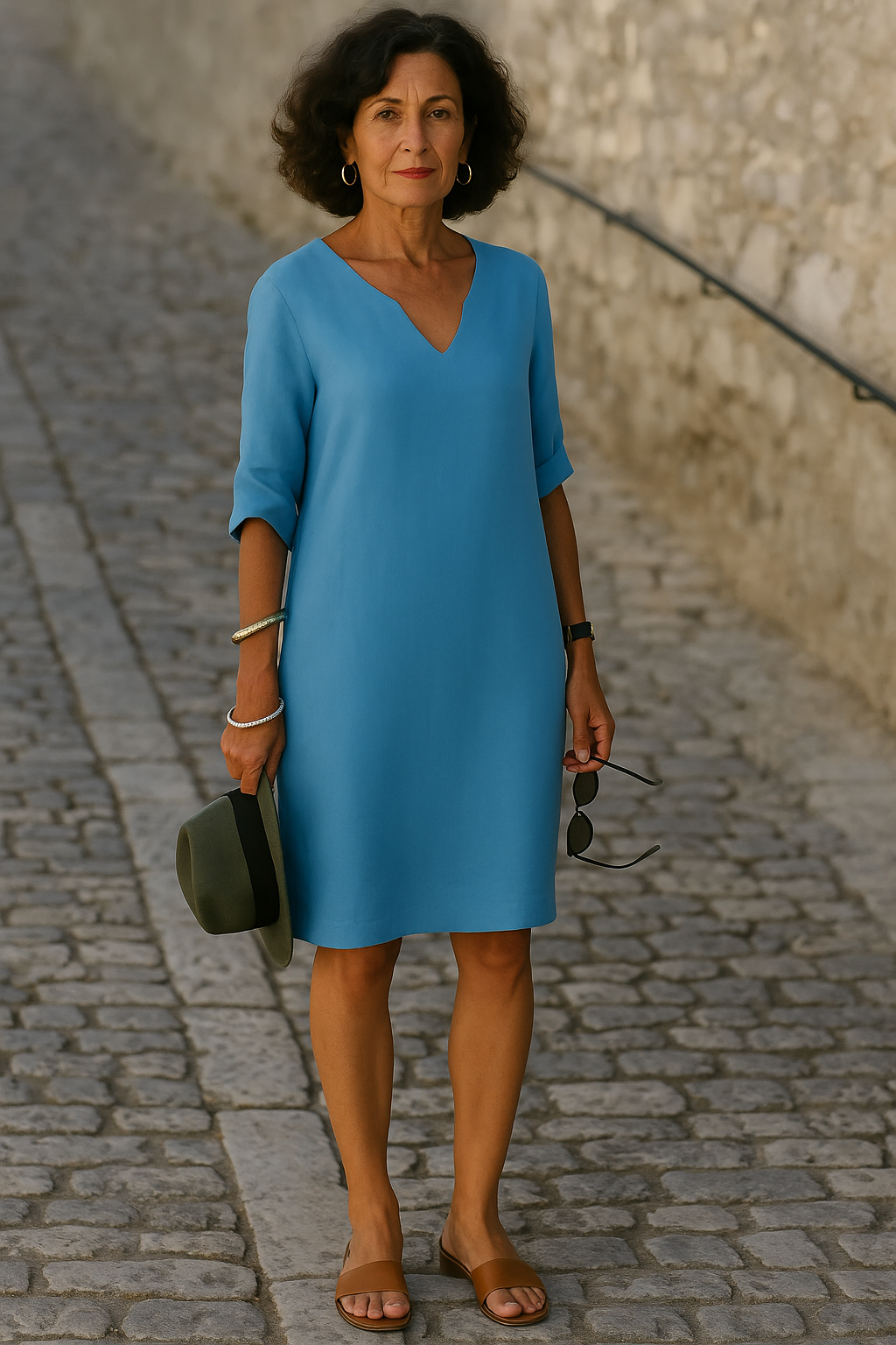 Elinora™ | Elegant Klänning med V-ringning