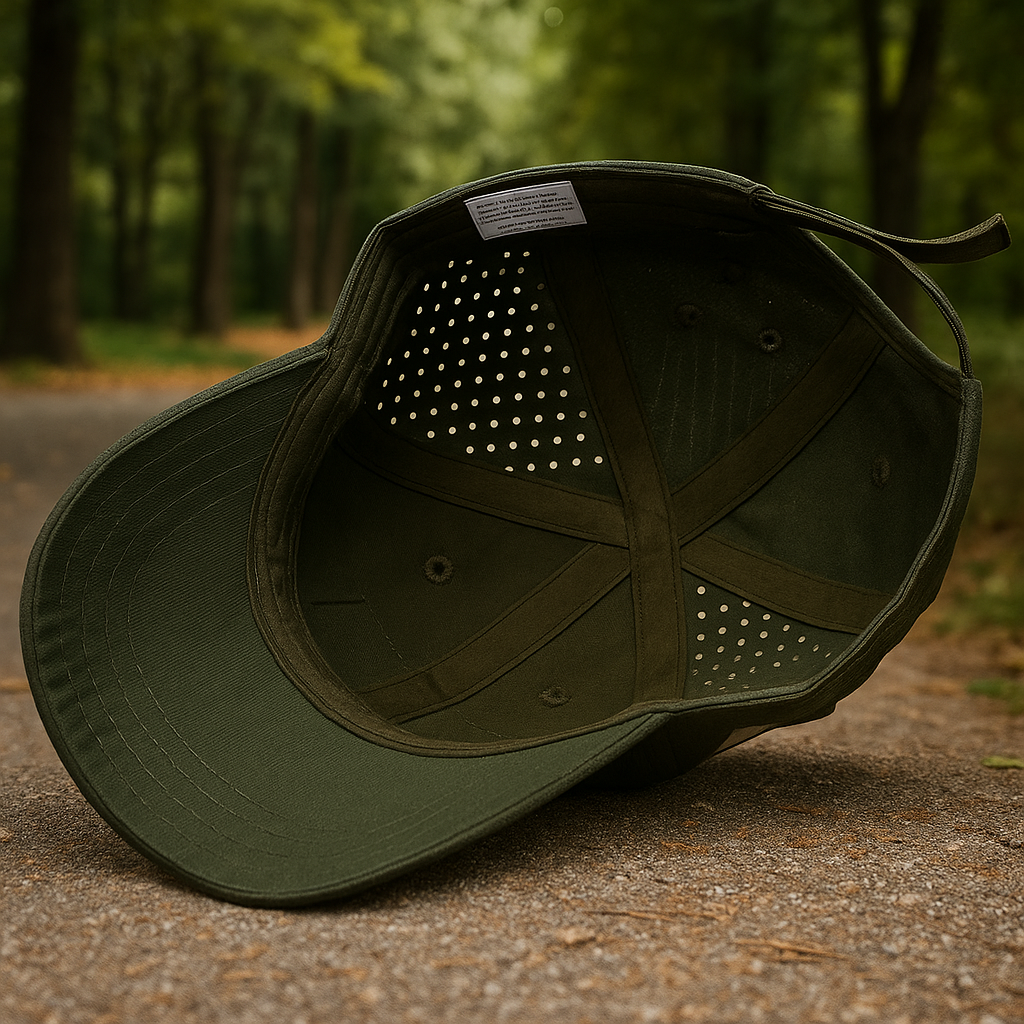 Falk ™ | Kamouflagekeps med glasögon